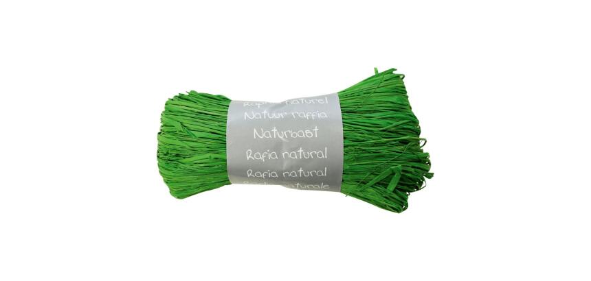Pelote raphia naturel 50g Vert empire - Vert Empire