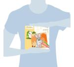 Graffy Easy, Animaux de la ferme - Jaune