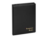 Agenda de bureau semainier Pratic S spiralé Barbara 14 x 18 cm Janvier à décembre 2026 - Noir