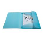 Chemise à élastiques 3 rabats polypropylène Kreacover Pastel - A4 - Couleurs assorties