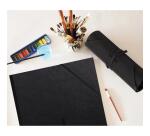 Rhodia Touch trousse rouleau 2 en 1 pour artiste (45x30 cm) - Noir