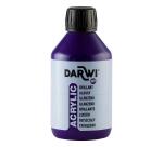 Darwi Flacon de 250 ml de Peinture Acrylique Universelle Brillante - Violet