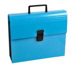 Trieur valisette avec poignée 12 compartiments Iderama - A4 - Couleurs assorties