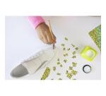 884 - Pochette 20 feuilles Décopatch - Jaune