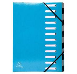 Clasificadores Harmonika ® lomo extensible Iderama ® Con gomas y ventanas troqueladas. - Tamaño: 24,5x32 cm para: A4