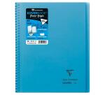 Cahier dessin/croquis Koverbook reliure intégrale enveloppante A4+ 100 pages papier blanc 125 g couverture polypropylène transparent - Assortis