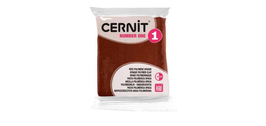 Cernit n°1 56 g Brun - Brun