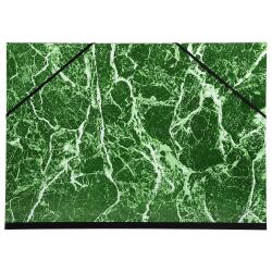 Art Folder Marbled 32x45cm - Green