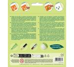 Set de 6 pochoirs enfants, Noël 2 - Orange