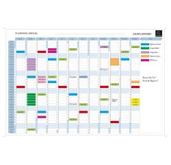 Planning anual magnético Exaplanner® - Blanco