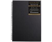 Goldline carnet spiralé 64F A3 140g F - Blanc