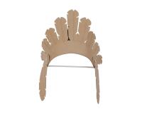 Coiffe d'indien pour enfant - Kraft