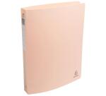 Classeur semi-rigide 4 anneaux PP recyclé Skandi - Couleurs assorties