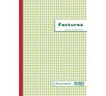 Manifold Factures avec mention TVA 29,7x21cm 50 feuillets tripli autocopiants