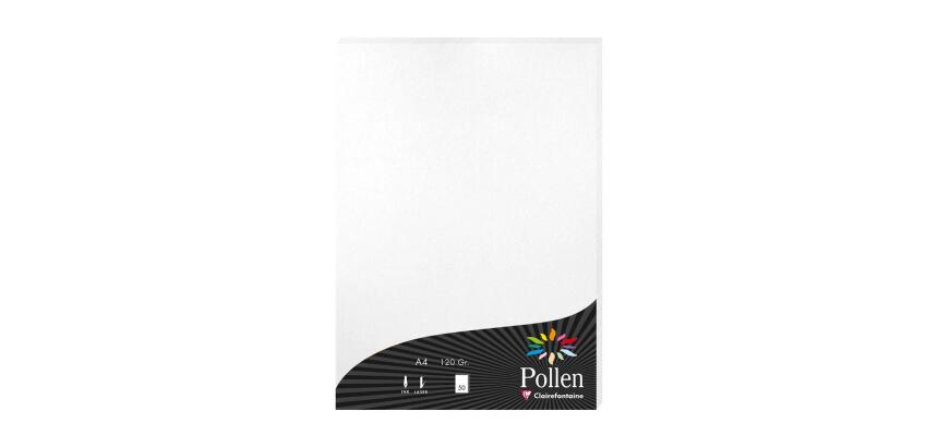 Clairefontaine Pollen Card - A4 - 120gsm - Pack of 50