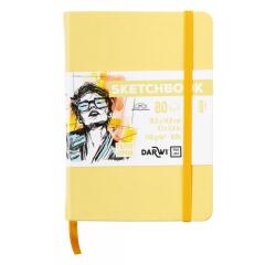DFY Sketchbook A6 80F 140g - Jaune pâle