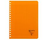 Cahier reliure intégrale Linicolor FRESH 17x22cm 180 pages grands carreaux