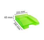 ECOTRAY Letter Tray Linicolor ice blue t