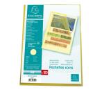 Bolsa de 100 Dossiers con uñero A4 12/100e Polipropileno piel de naranja