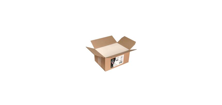 PAPIER VERGÉ, Boîte de 200 enveloppes adhésives Pollen 110x220mm 120g/m2 - Ivoire