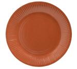 20 Assiettes en carton rondes, 23 cm