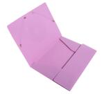 Chemise à élastiques 3 rabats polypropylène recyclé Ellipse - A4 - Couleurs assorties