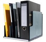 MODULOTOP Classificatore verticale 5 intercalari - Grigio chiaro