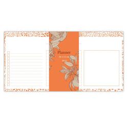 Jardin des Sens, Mini planner 24x12 cm 50 feuillets imprimés