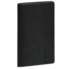Agenda de poche Exaplan 17 accordéon Winner 8 x 17,5 cm Planning mensuel Janvier à décembre 2026 - Noir