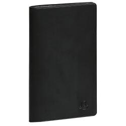 Agenda de poche Exaplan 17 accordéon Winner 8 x 17,5 cm Planning mensuel Janvier à décembre 2026 - Noir