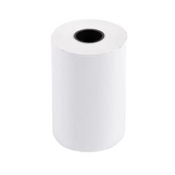 Rol 1vouw thermisch papier 55g 57x40mm zonder BPA (per10). - Wit