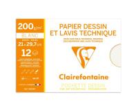 Dessin Technique pochette 12F A4 200g