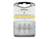 Boîte 3 plumes de dessin assez dure et très fine (511B)