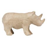 Rhinocéros 13x5x7cm - Kraft