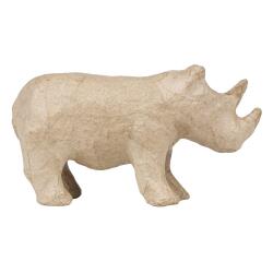 Rhinocéros 13x5x7cm - Kraft