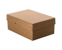 Caja de almacenamiento PureBox Naturaleza de Exacompta A5 18 x 25 x 10 cm de alto- Marrón