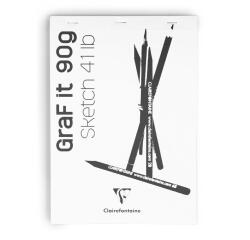 Bloc à croquis GRAF'IT, A4, assorti