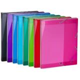 Boite de classement en polypropylène Dos 25mm Iderama PP - A4 - Couleurs assorties