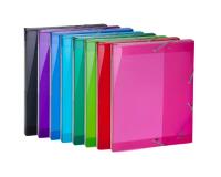 Boite de classement en polypropylène Dos 25mm Iderama PP - A4 - Couleurs assorties