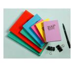Zap Book carnet collé 160F A5 80g - Aléatoire