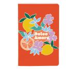 Dolce Amore, Carnet cousu fil 9x14cm, 96 pages, ligné, ass.