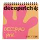 Bloc color Decopad rose - Rose