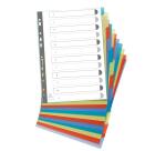 Dividers Forever PP A4 12 Part - Assorted colours