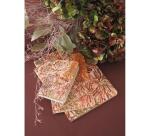 Rhodia collection ORANGE Botanique - carnet piqûre 9x14 cm ligné, 64 pages - Bouquet fleuri