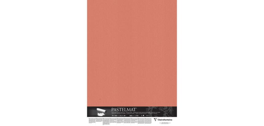 Pastelmat paquet 5F 70x100cm 360g - Sanguine