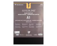 Goldline contrecollé pour passe-partout paquet 10F A1 1,25mm - Noir / Noir
