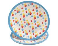 Platos de cartón sin plástico - Ø 23 cm - Festivo