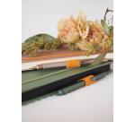 Rhodiarama porte-stylo autoadhésif 4x3 cm pour blocs carnets et agendas - Bois de rose