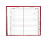 Agenda de poche Exaplan 16 Winner 9 x 16 cm Planning mensuel Janvier à décembre 2026 - Couleurs assorties