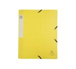 Boite de classement Cartobox livrée à plat Dos 40mm carte lustrée Aquarel - A4 - Couleurs assorties